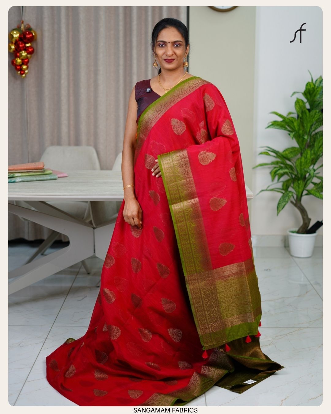 SEMI JUTE SAREE