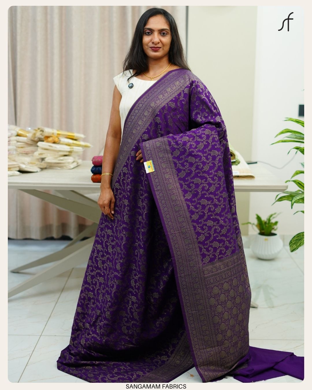 GEORGETTE BANARASI SAREE