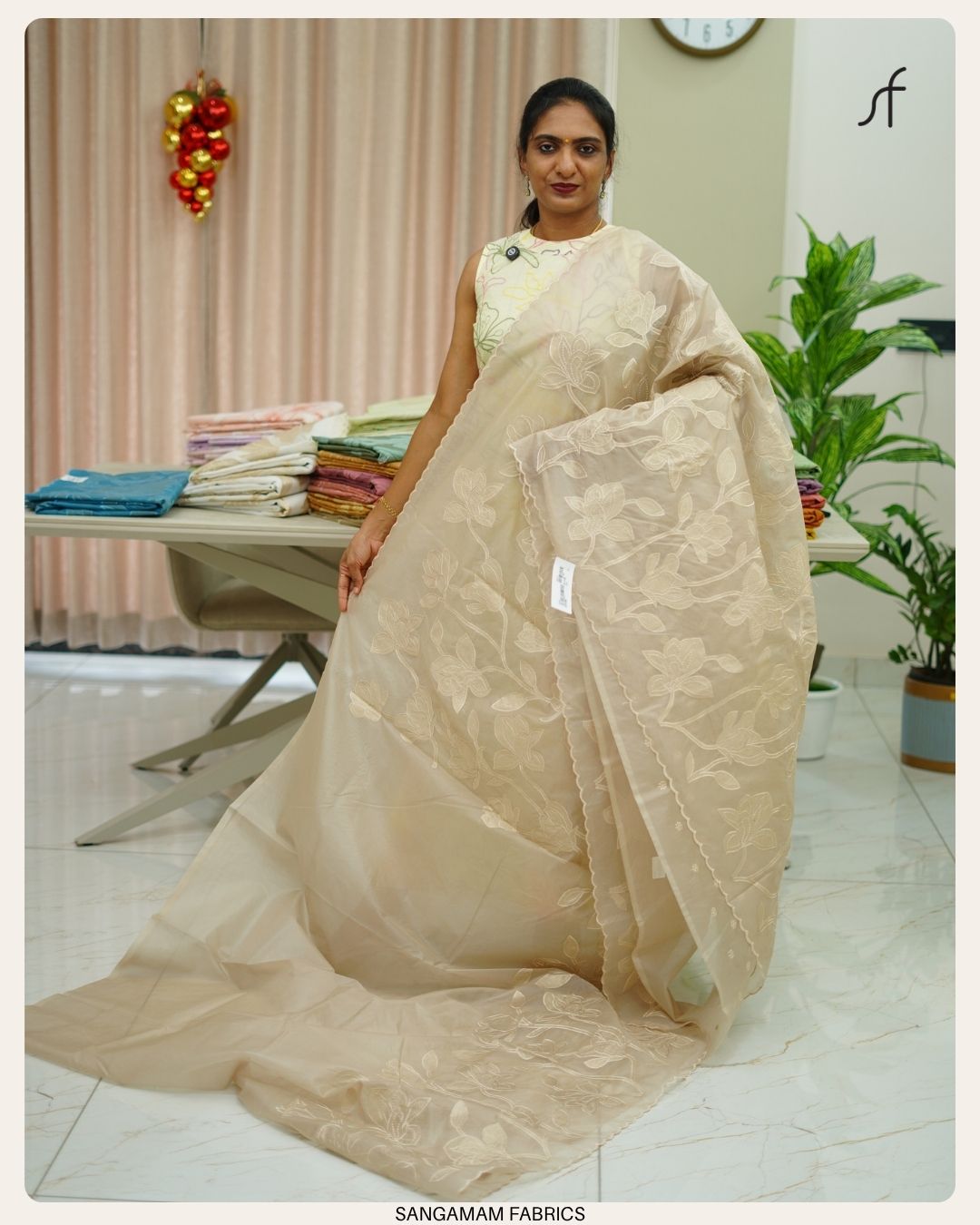 ORGANZA SAREE