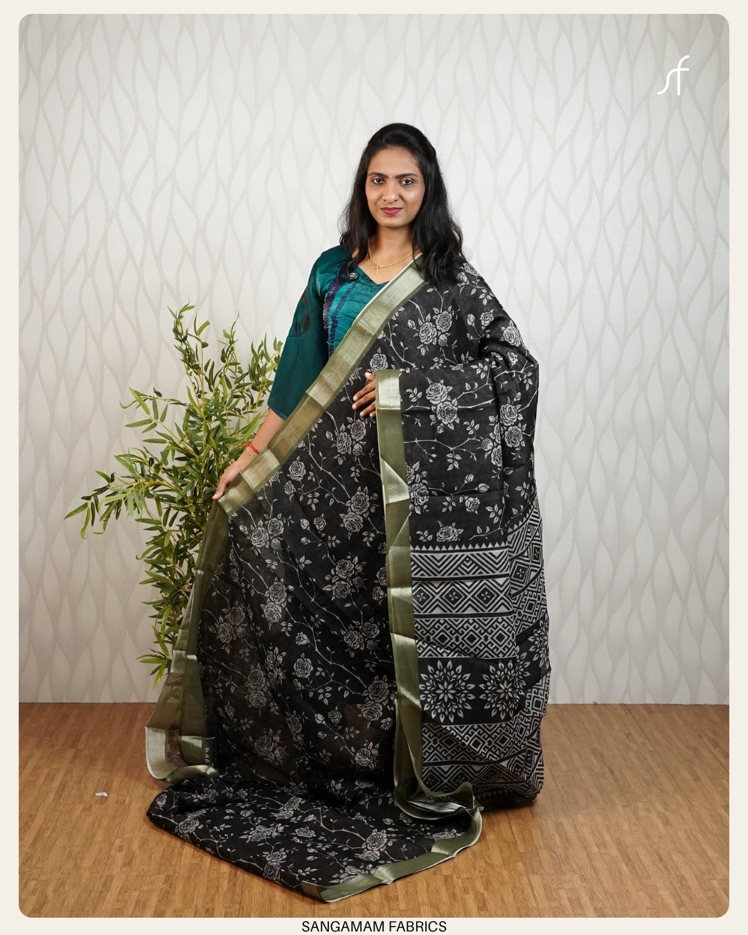 SEMI LINEN SAREE