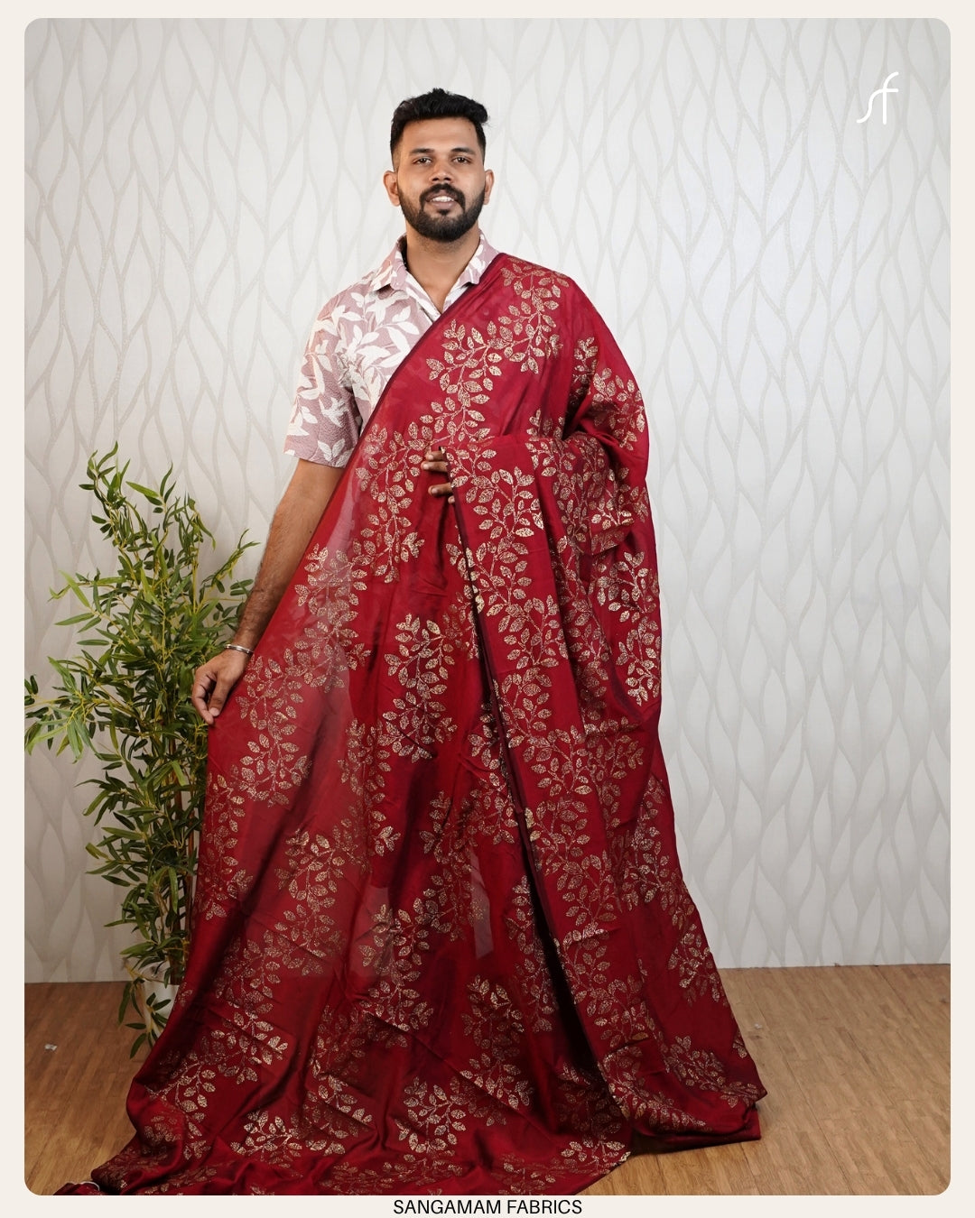 VICHITRA SILK GLITTER SAREE