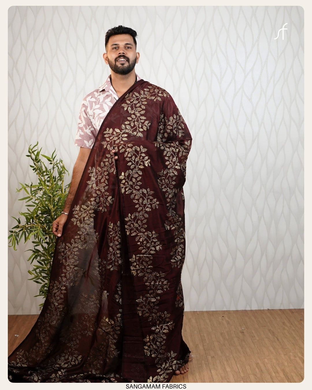 VICHITRA SILK GLITTER SAREE