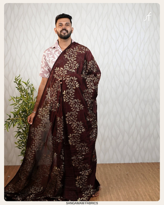 VICHITRA SILK GLITTER SAREE