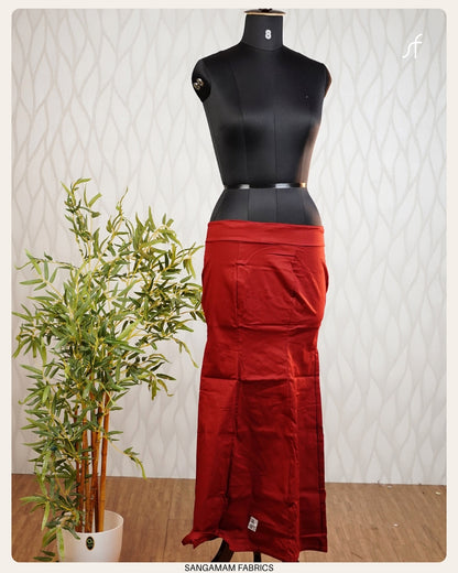 STRETCHABLE COTTON LYCRA UNDERSKIRT