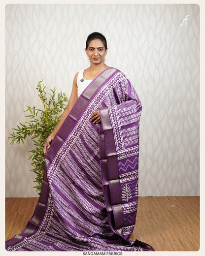 MATKA TUSSAR  SILK SAREE