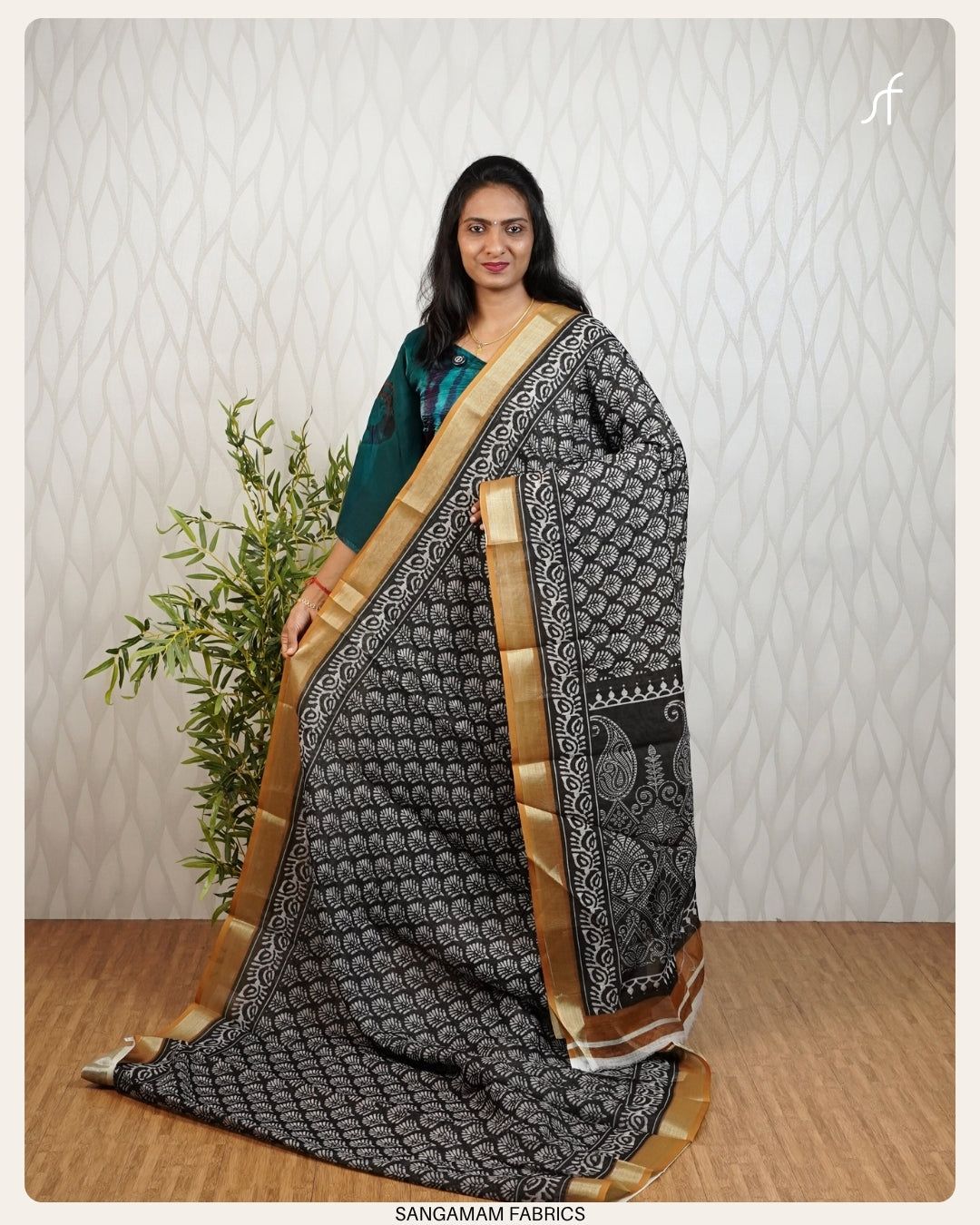 SEMI LINEN SAREE