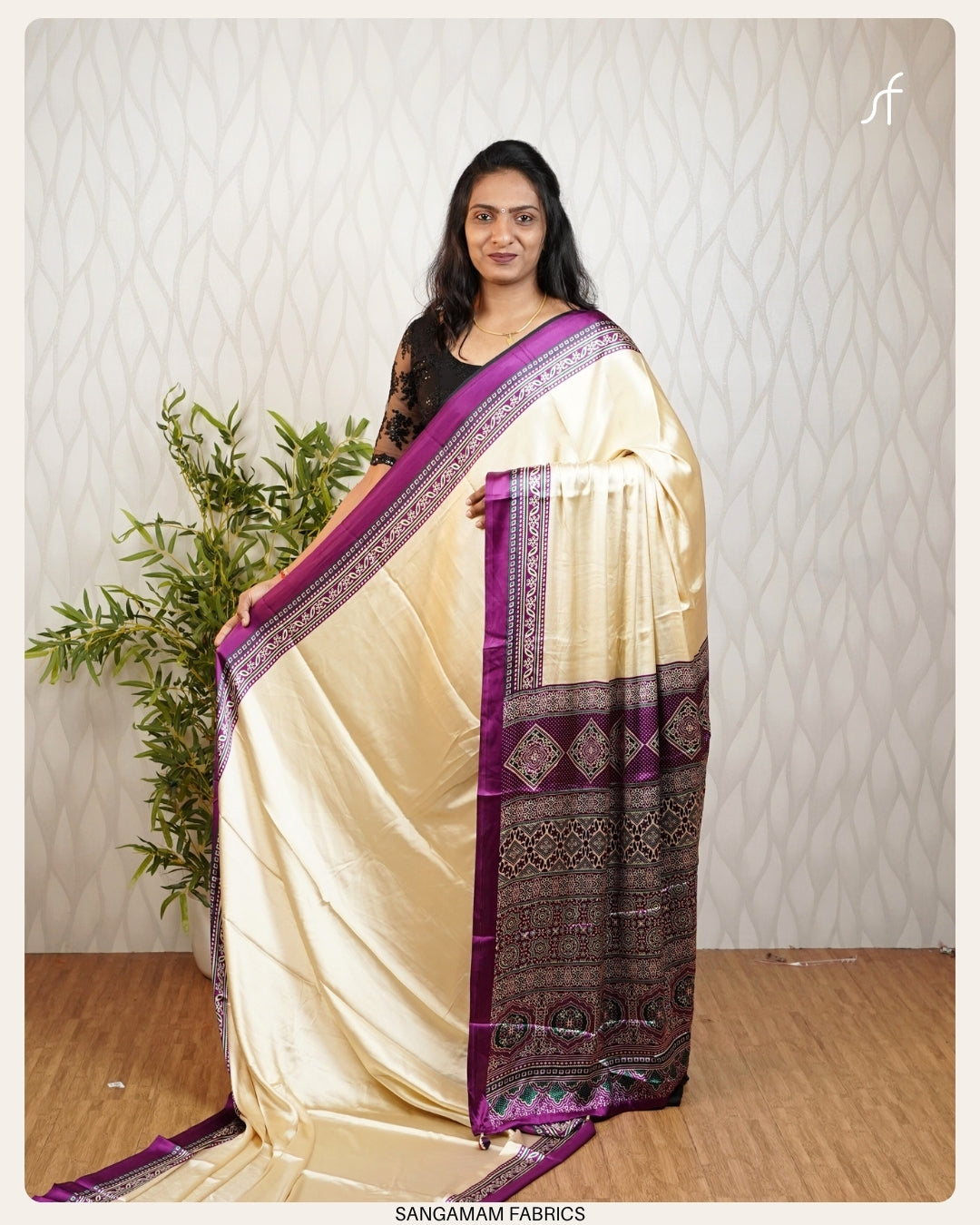 SATIN MODAL SILK SAREE