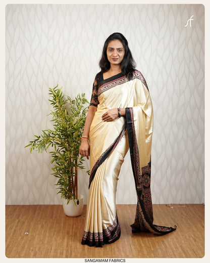 SATIN MODAL SILK SAREE