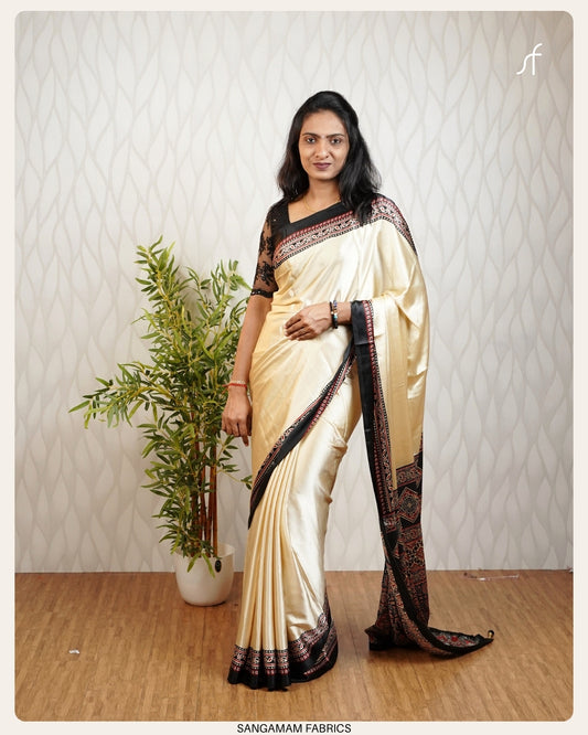 SATIN MODAL SILK SAREE
