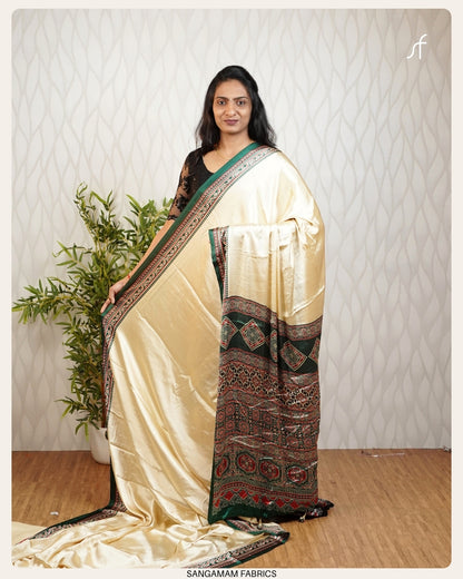 SATIN MODAL SILK SAREE