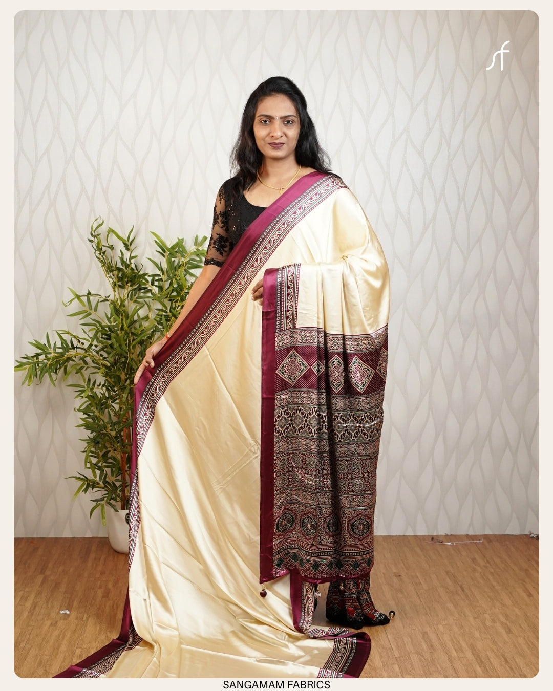 SATIN MODAL SILK SAREE