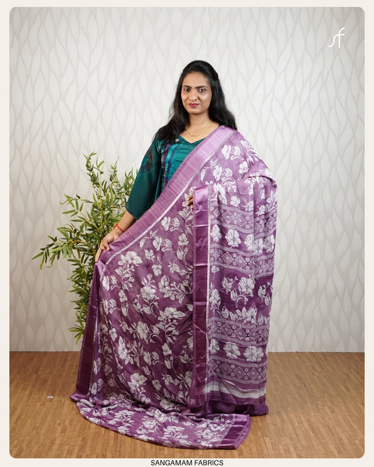 FLORAL GEORGETTE SAREE