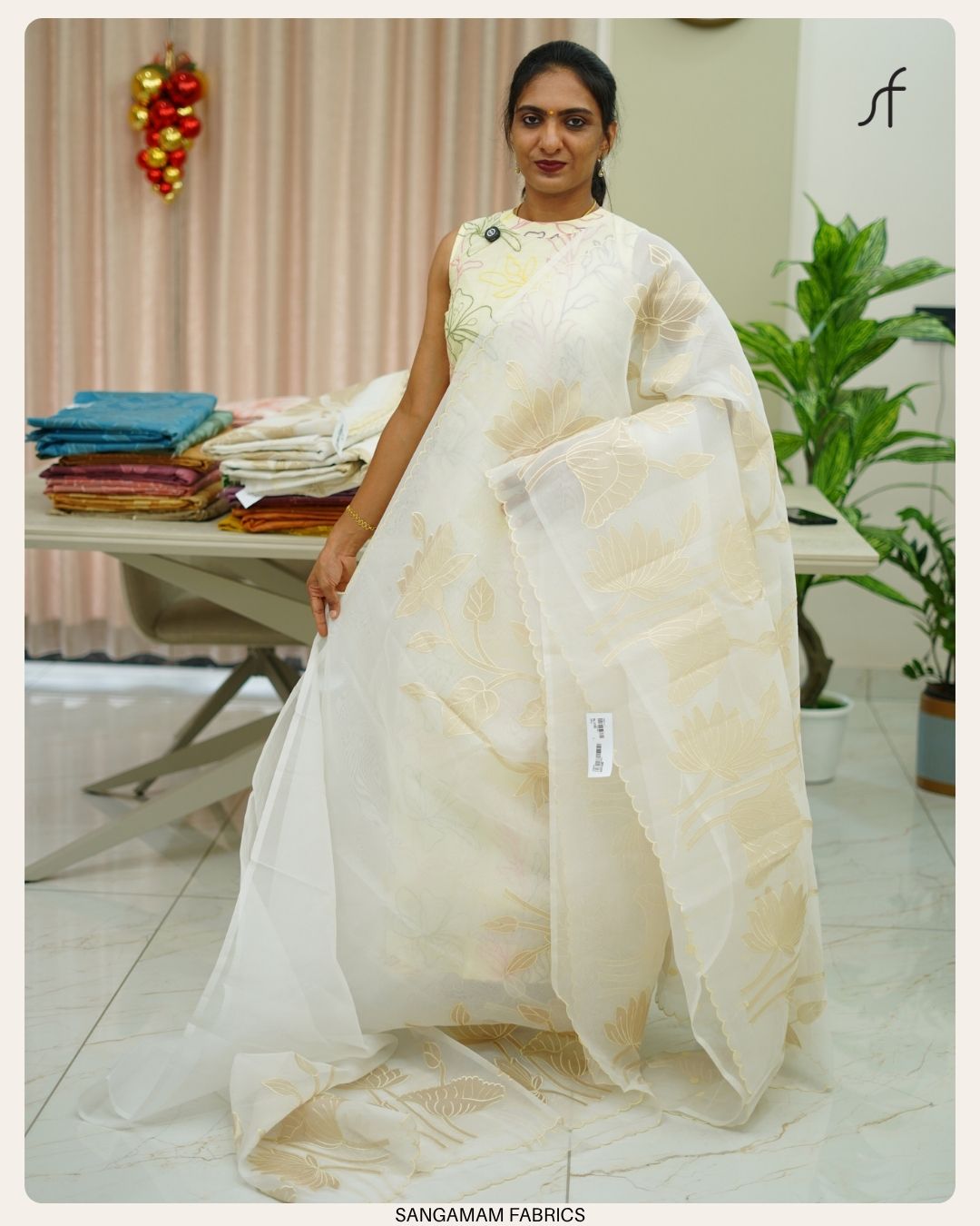 ORGANZA SAREE