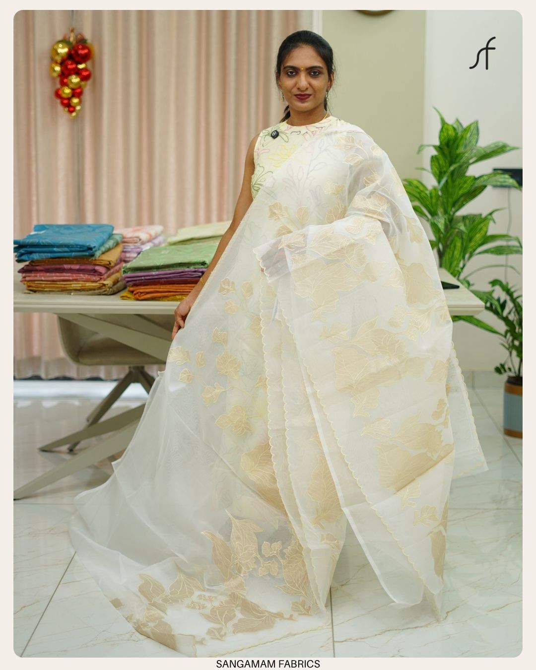 ORGANZA SAREE