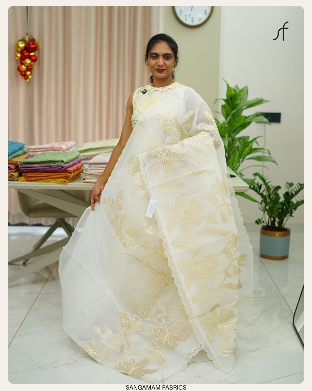 ORGANZA SAREE