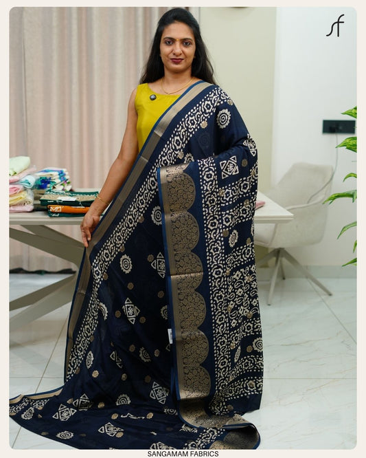 CRAPE SILK SAREE
