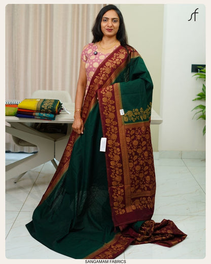 LINEN JUTE SAREE