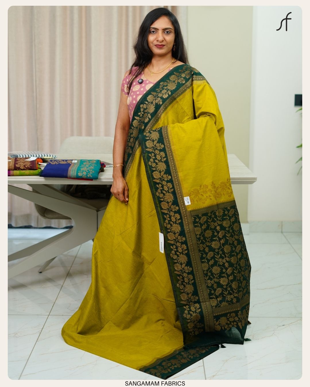 LINEN JUTE SAREE
