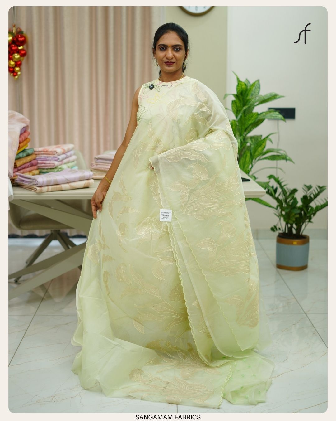 ORGANZA SAREE