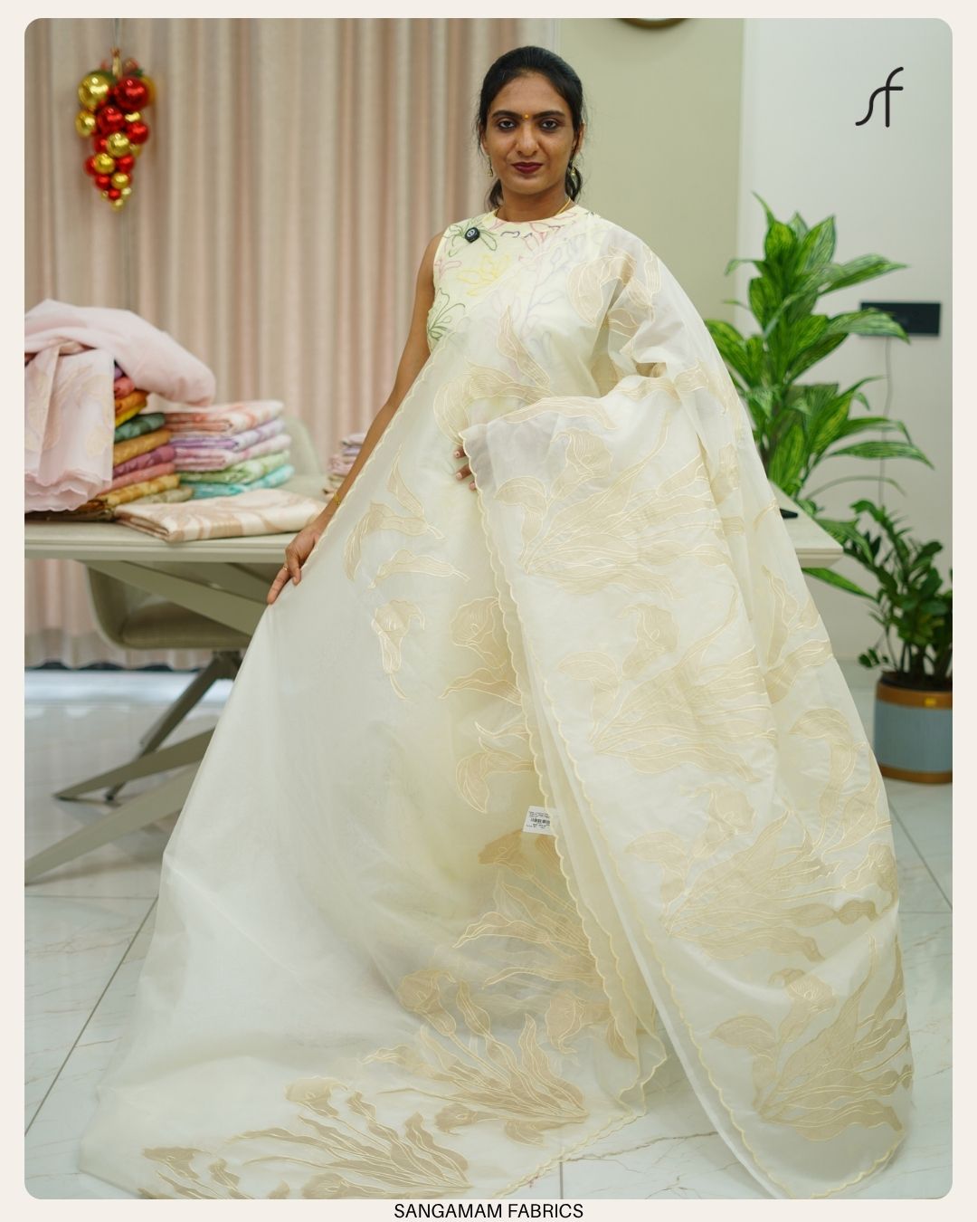 ORGANZA SAREE