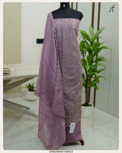 Crushed Organza Salwar Suit