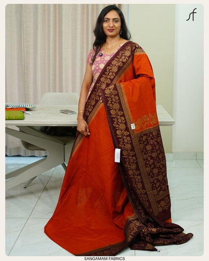 LINEN JUTE SAREE