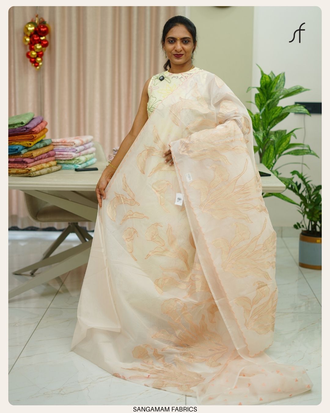 ORGANZA SAREE