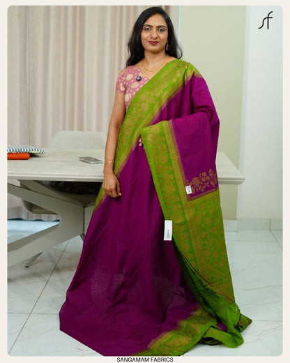 LINEN JUTE SAREE
