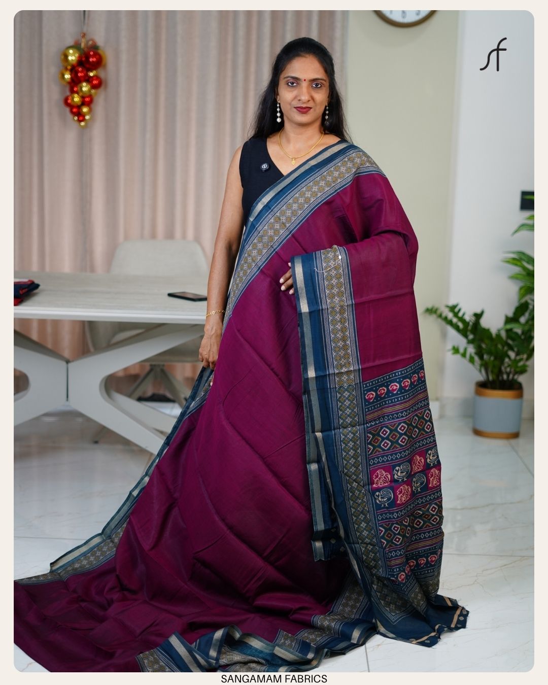 SEMI MAHESWARI SILK SAREE