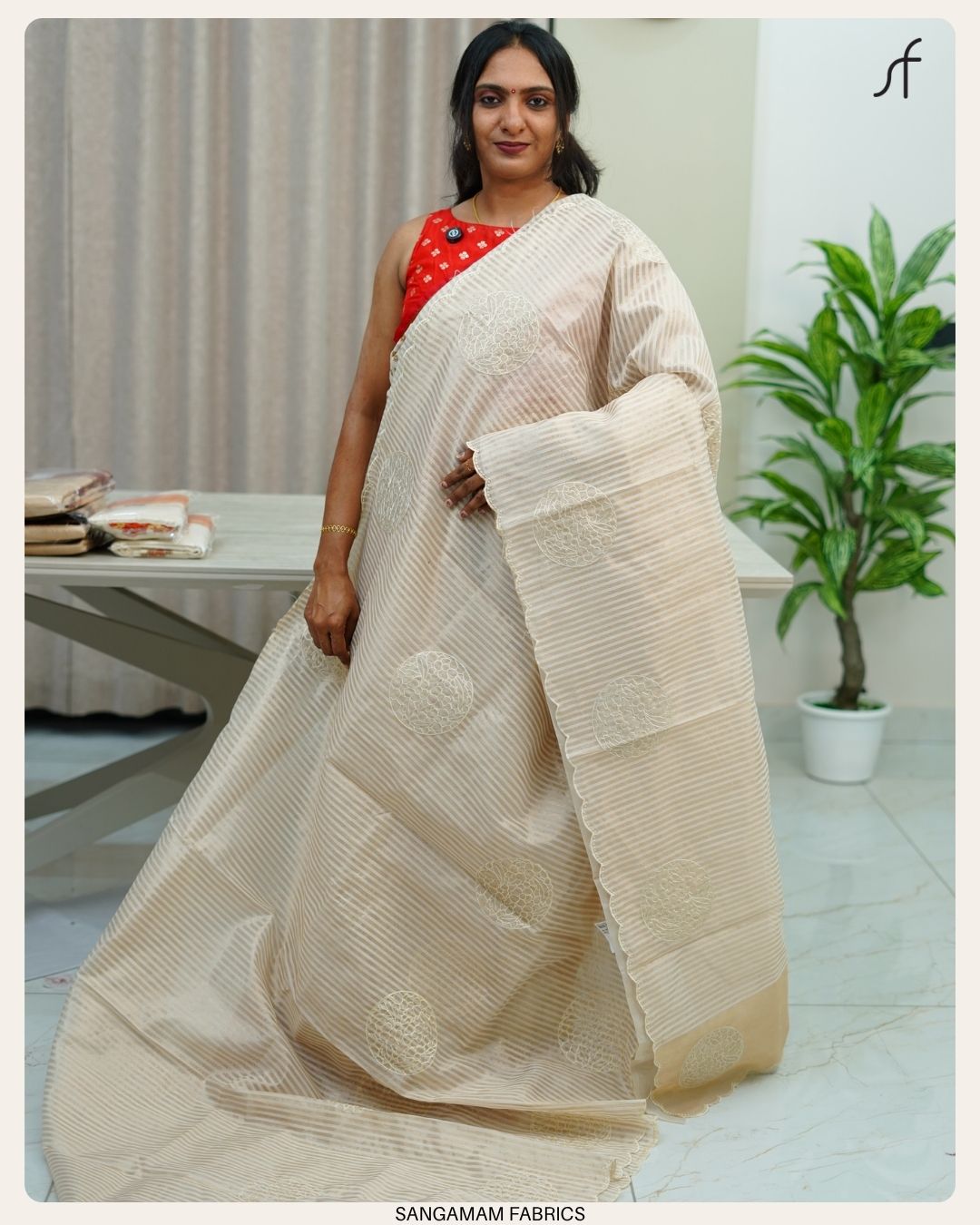 ORGANZA SAREE