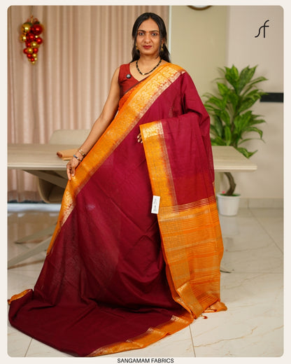 SEMI JUTE BANARASI SAREE