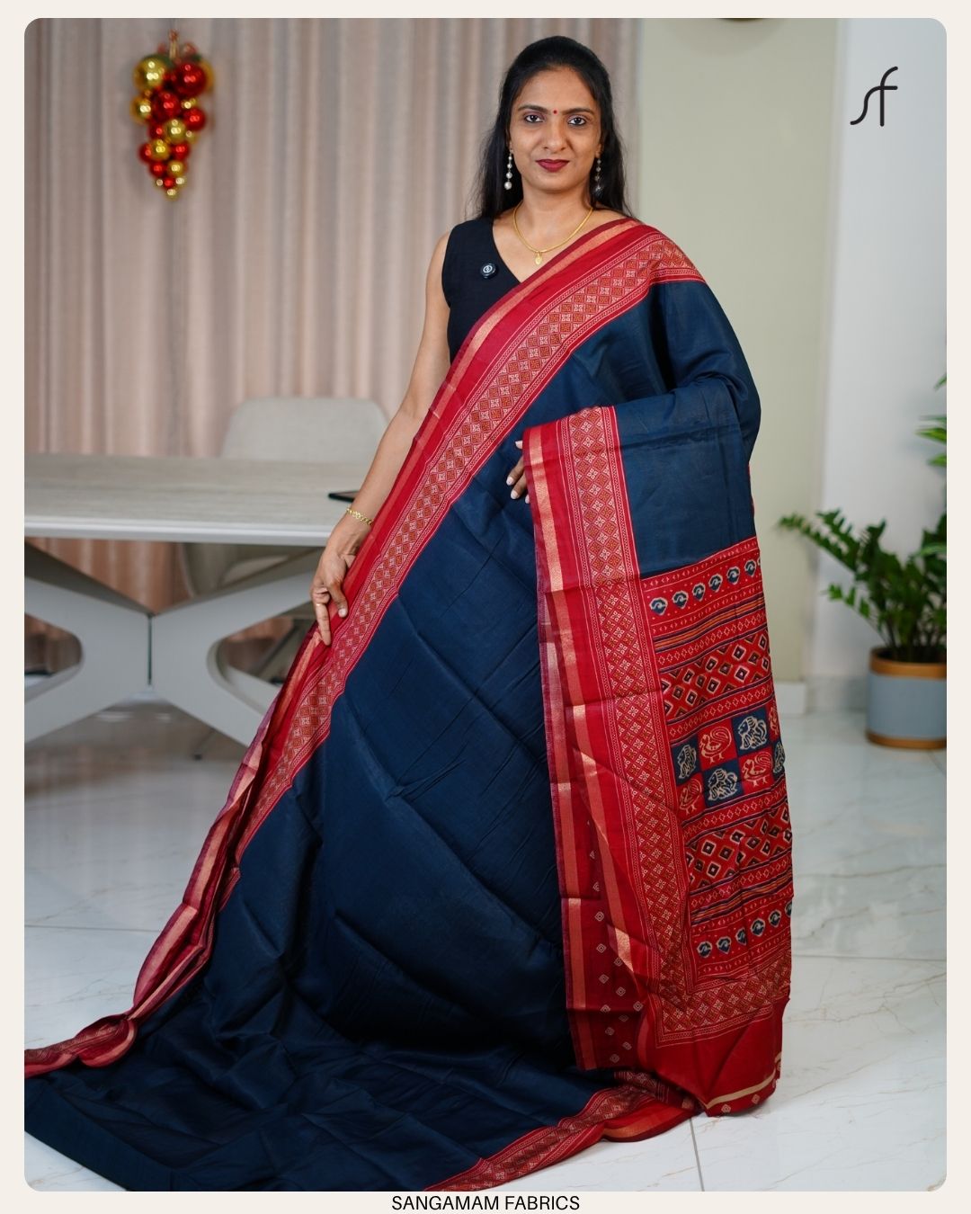 SEMI MAHESWARI SILK SAREE