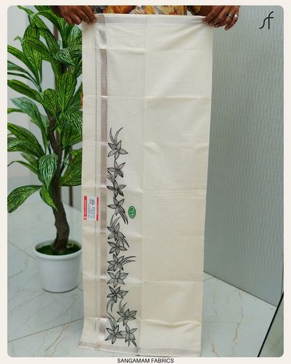 HAND PAINT DETAILED DOUBLE MUNDU
