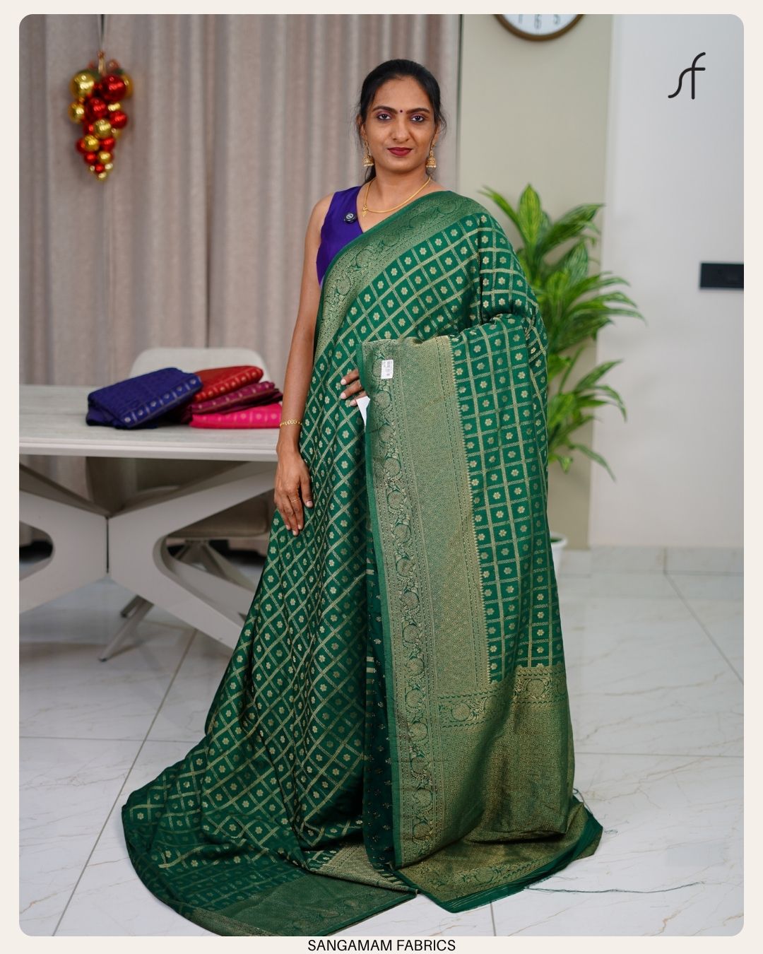 GEORGETTE BANARASI SAREE