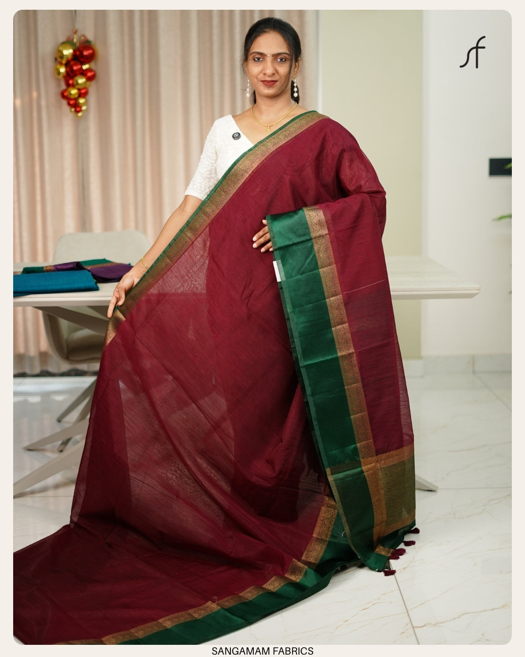 SEMI JUTE BANARASI SAREE