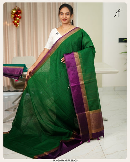 SEMI JUTE BANARASI SAREE