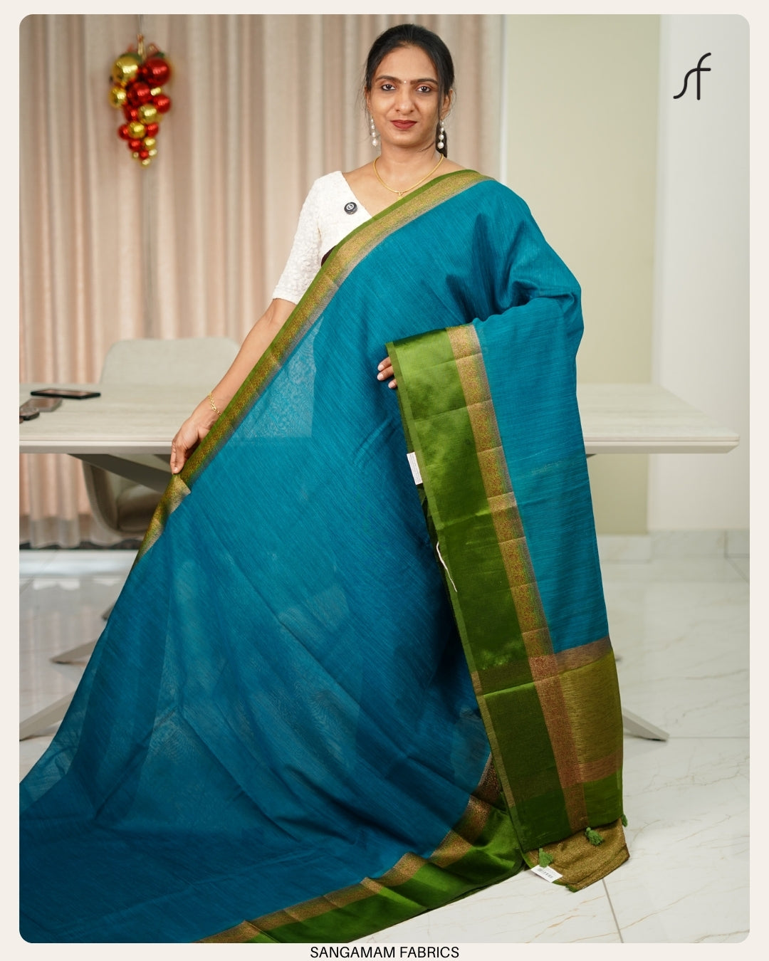 SEMI JUTE BANARASI SAREE