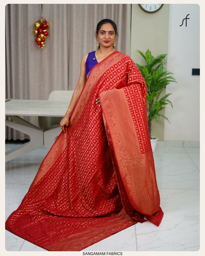 GEORGETTE BANARASI SAREE