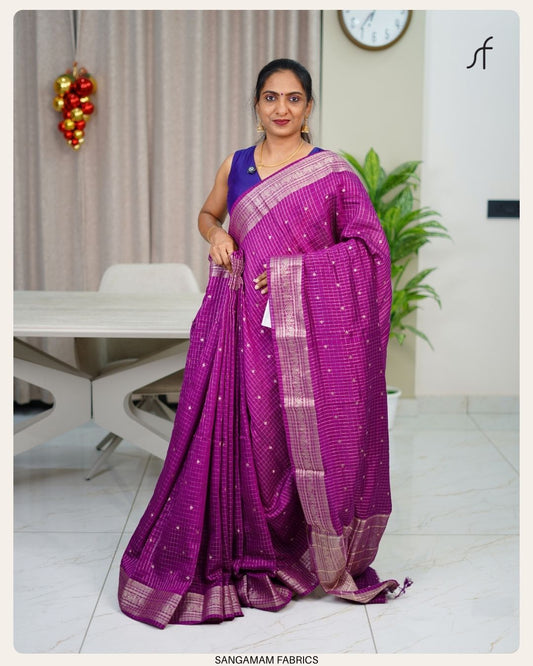 SEMI DOLA SILK SAREE