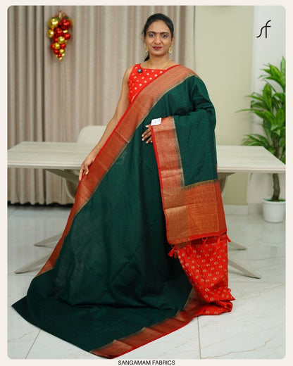 SEMI JUTE SAREE