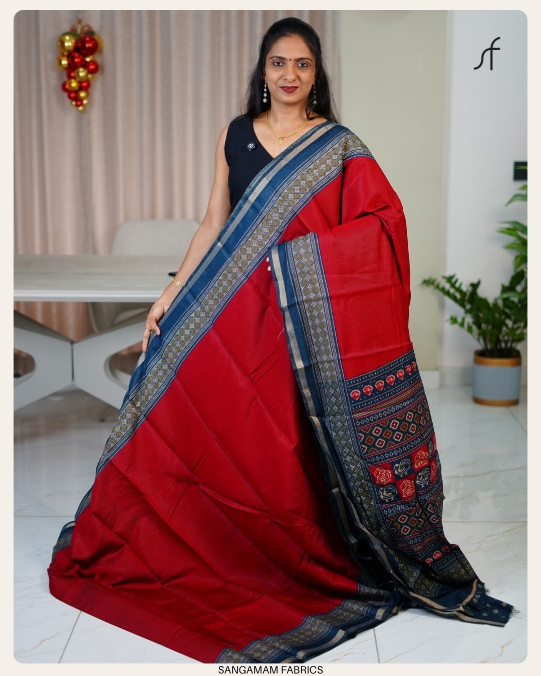 SEMI MAHESWARI SILK SAREE