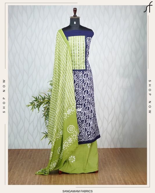 BATIK PRINTED COTTON SALWAR SUIT