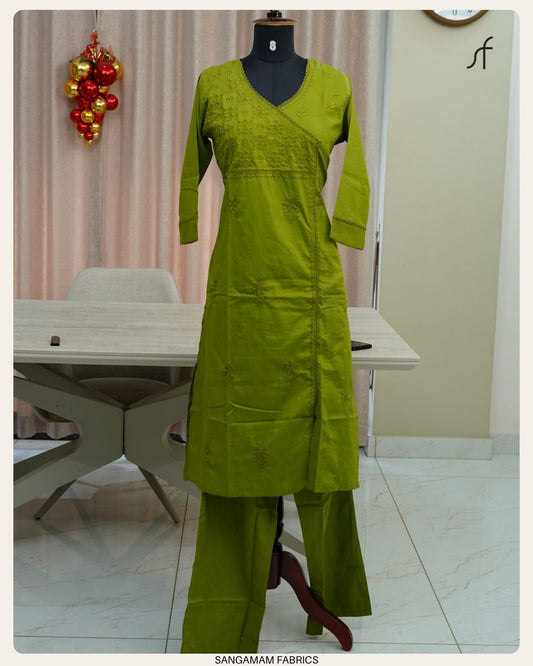 CHIKANKARI CORD SET