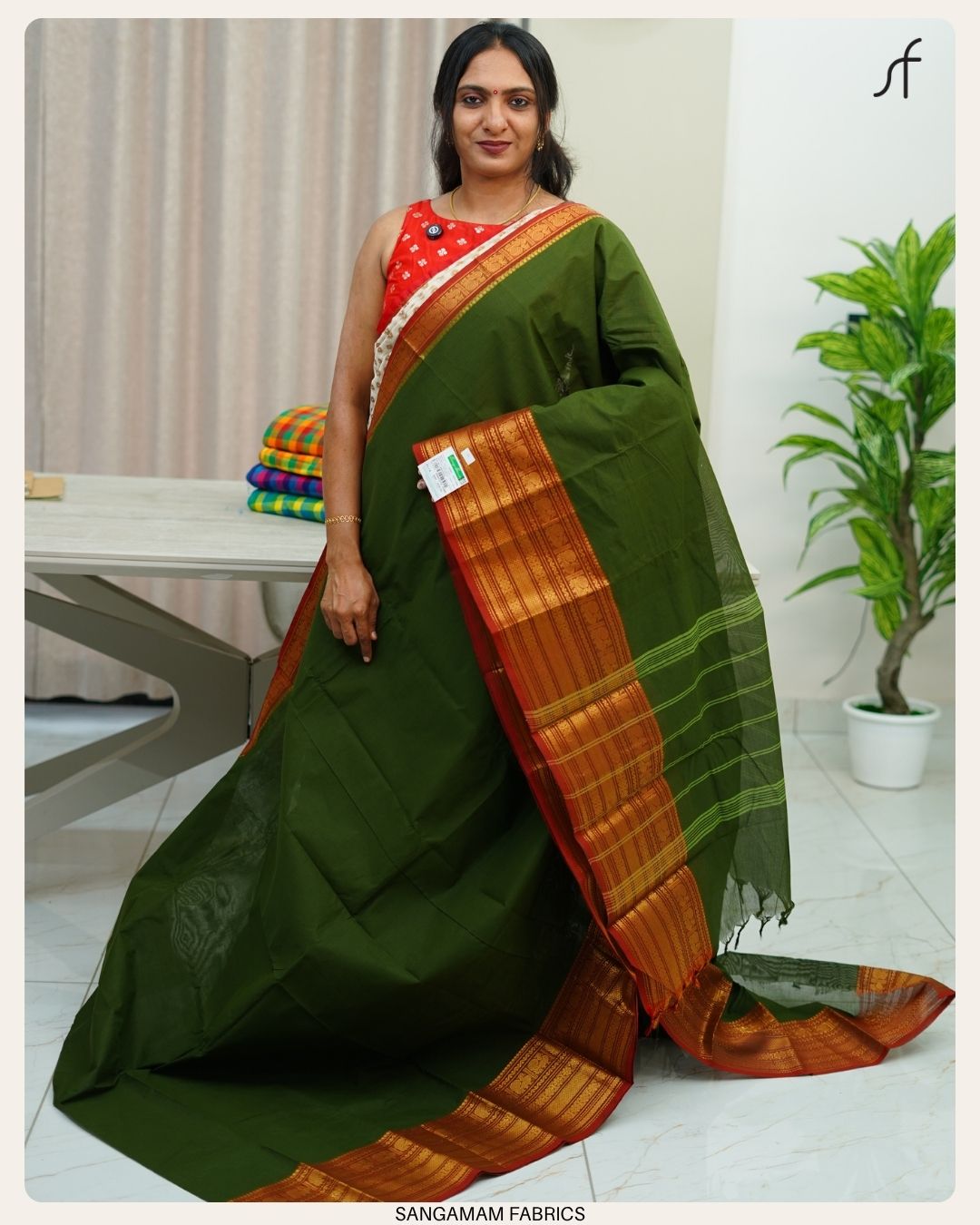 KANCHI COTTON SAREE