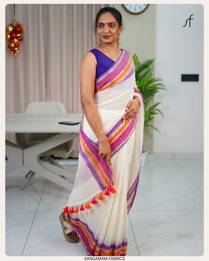MULL COTTON SAREE