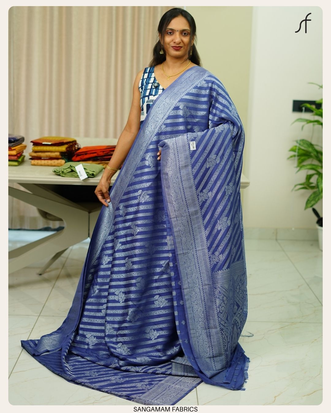 GEORGETTE BANARASI SAREE