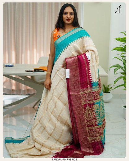SEMI DOLA SILK SAREE