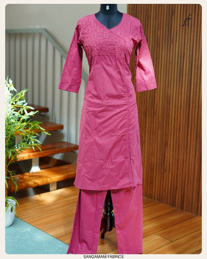CHIKANKARI CORD SET