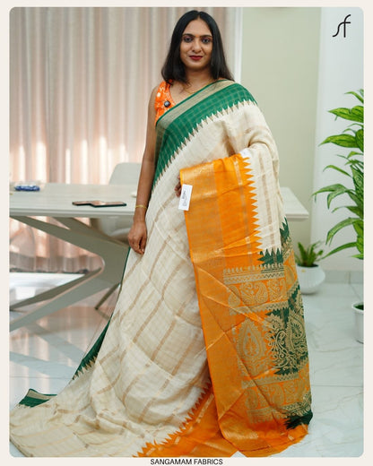 SEMI DOLA SILK SAREE