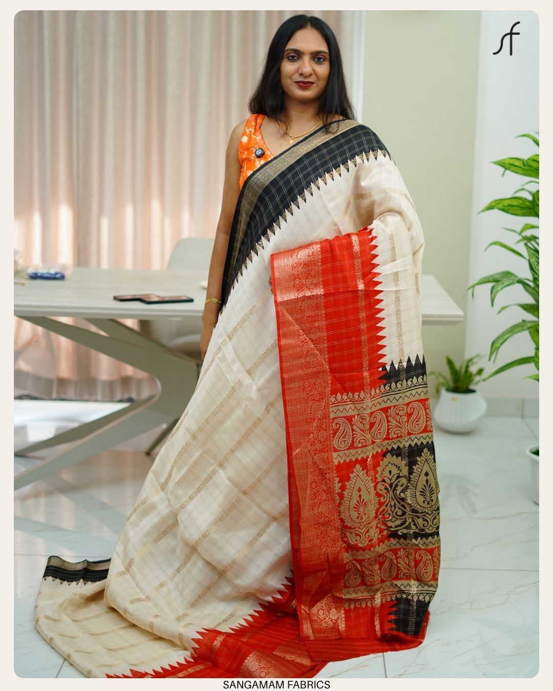 SEMI DOLA SILK SAREE